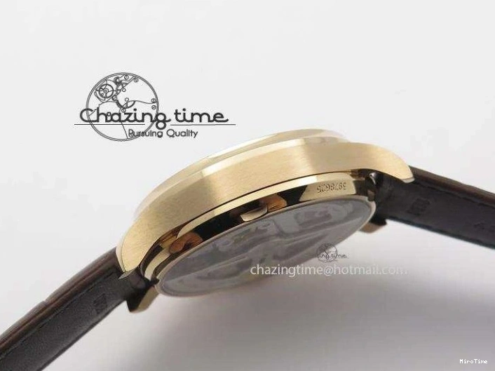 MIROTIME 0128 Fashionable Portuguese Real PR RG IW500701 ZF 1:1 Best Edition On Brown Leather Strap A52010 V 7302